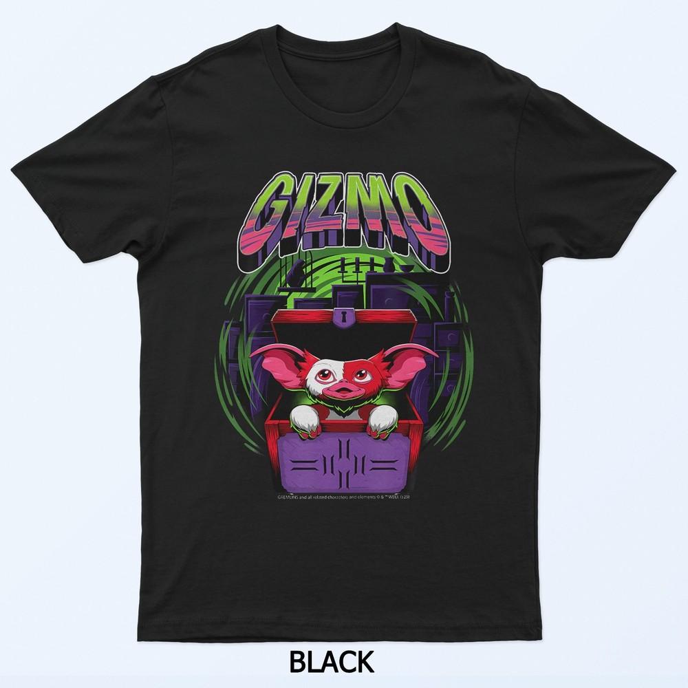 

Гремлины Хэллоуин Дизайн Гизмо Бокс Арт Футболка 2XL