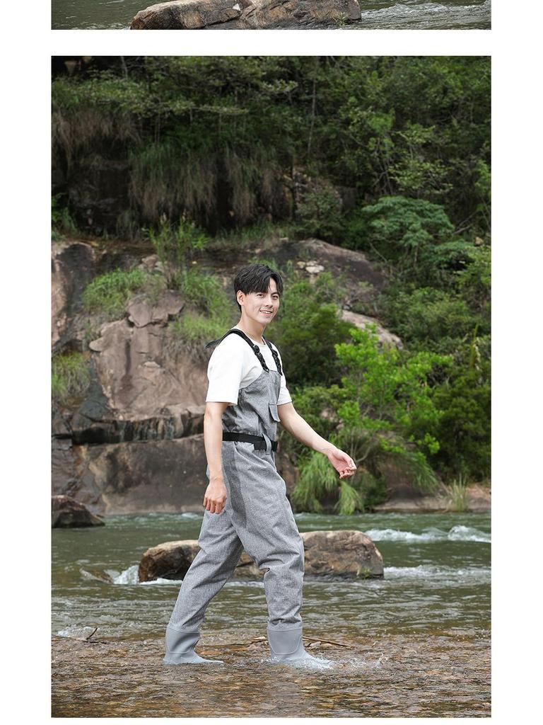 Ultra-light Waterproof Cationic Taslon Strap Fishing Waders - Wear-resistant Outdoor Sea-fishing Gear