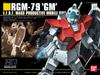 Gunpla HGUC GM Suit Plastic Model 1/144 RGM-79 (Mobile Gundam) Pre-colored