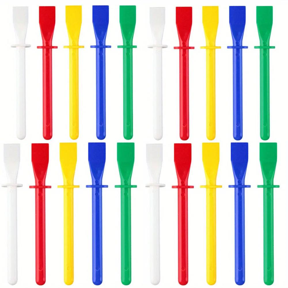 5/10pcs Leather Glue Spreader PP Glue Brush Handheld Portable Cleaner for Wallet Leather Wallet Handicraft Crafts Making Supply