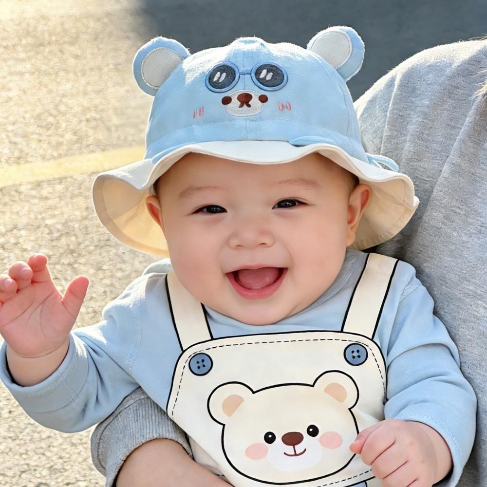 Soft Baby Hat Breathable Shade Hat Cute Children's Fishing Hat  When Going Out