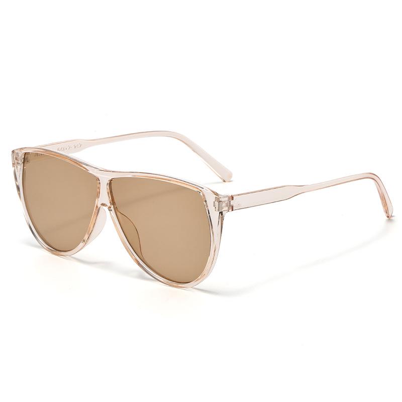2026 Trendy Large Frame Sunglasses with UV Protection - Stylish European & American Street Style for Men and Women