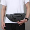 Large Capacity Unisex Waist Bag Waterproof Wear-Resistant Casual Travel Chest Bag for Sports and Business Single Shoulder
