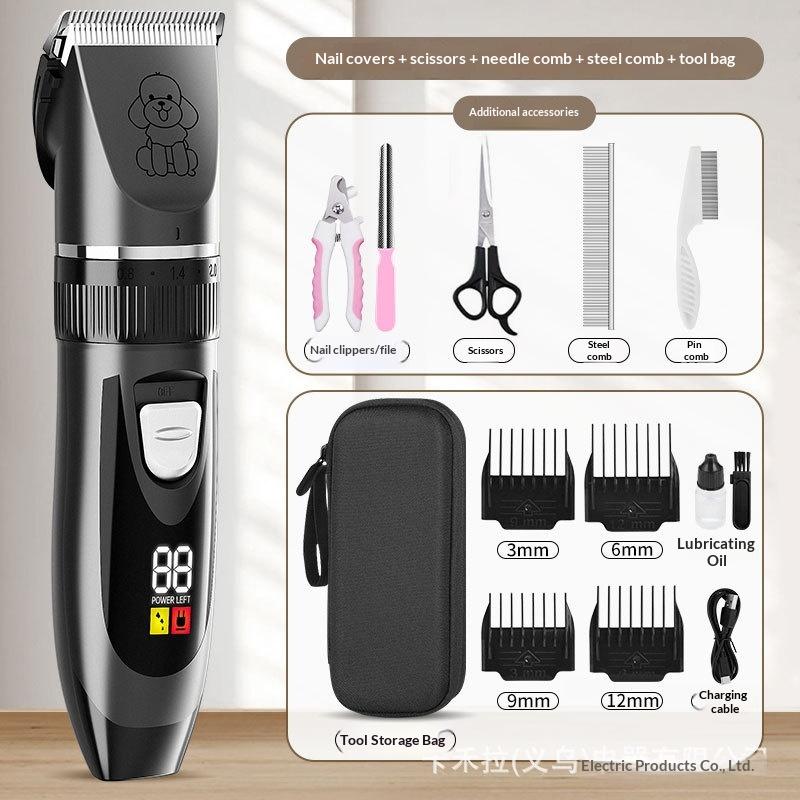 Hair clipper dog hair shaving pet electric clipper professional hair cutter pet shop hair clipper teddy cat mute