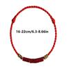 Lucky Traditional Feng Shui Destiny Red Thread Bracelet for Women Man Luck Buddhist Carved Bead Amulet Protection Jewelry