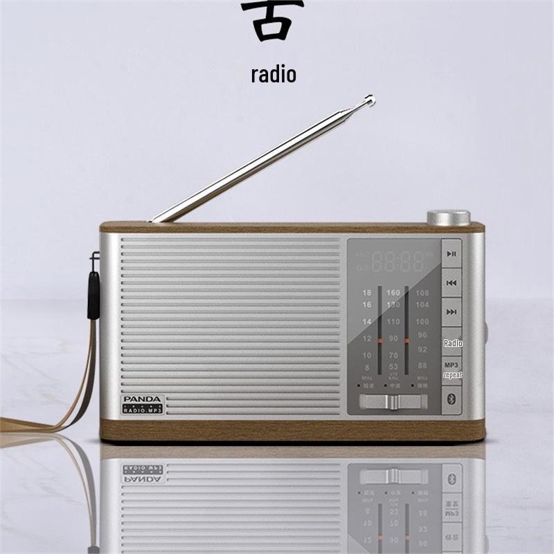 

PANDA T-58 Portable Full-Band Bluetooth Radio & Opera Singing Machine for Elderly, Rechargeable. T58 Radio
