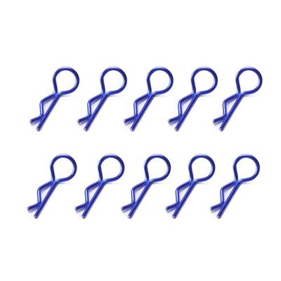 10pcs R-Shaped Metal Body Clips for 1/10 1/8 Model Car Durable Stainless Steel Pins for RCs Model Car Simple Fixing