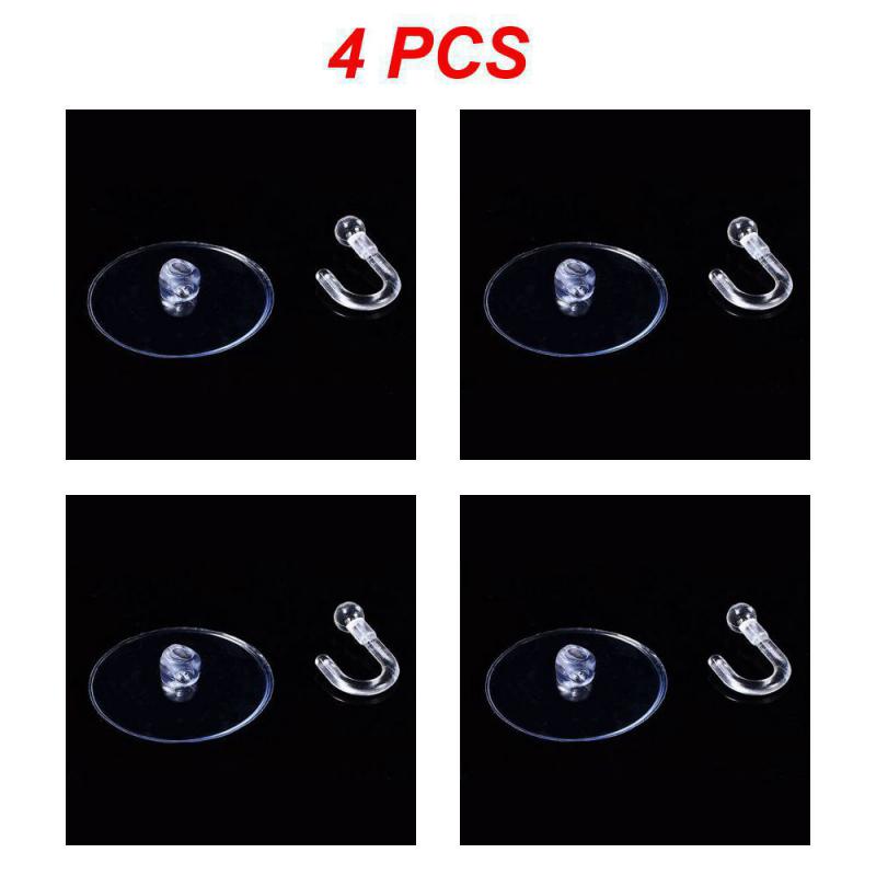 1~4PCS Super Strong Suction Cup Clothes Hook Durable Invisible Installation Innovative Design Easy To Use Heavy Burden S