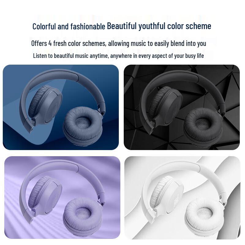 JBL TUNE 520BT Wireless On-Ear Headphones