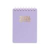 Compact A7 To Do List Notebook English Version Mini 2026 Agenda Book Portable Monthly Planner Students