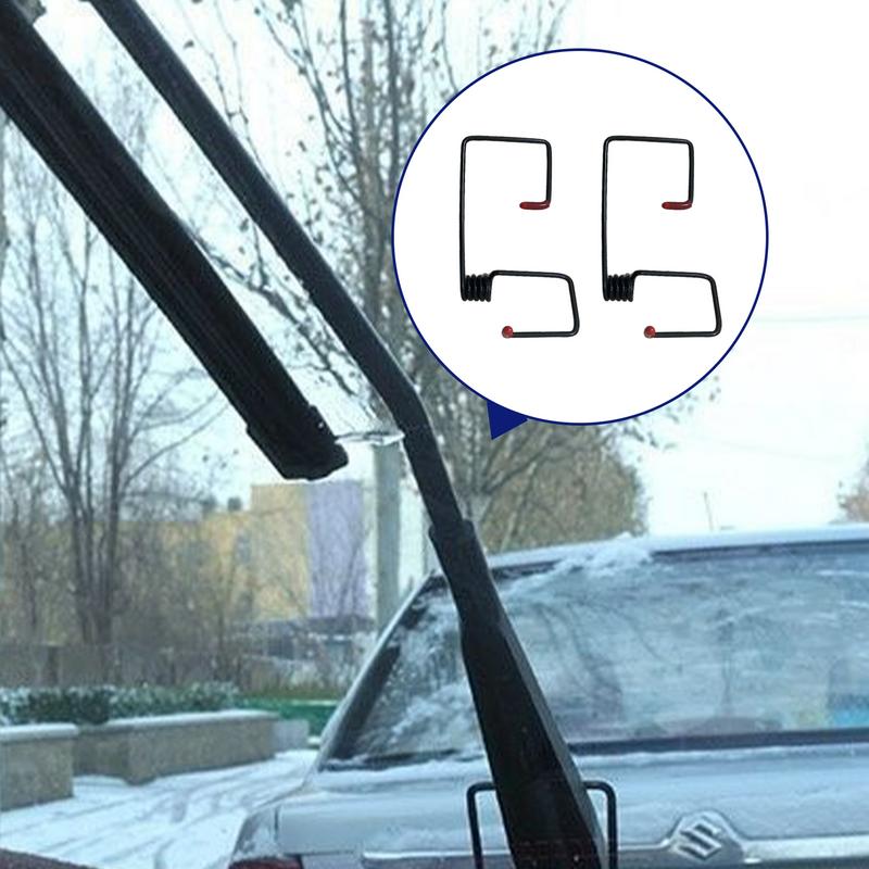 Windshield Wiper Tension Spring 1 Pair Wiper Pressure Spring Set Metal Arm Tension Spring Booster Easy To Install For SUV