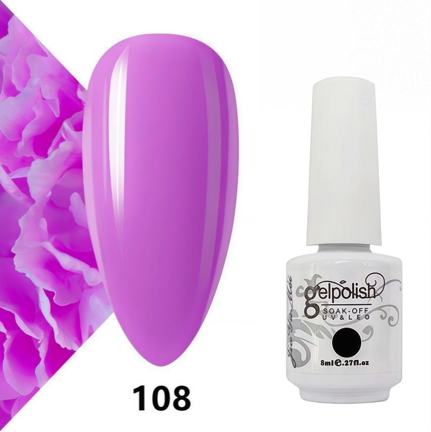 Amber Gel Polish Set: Gel Polish Manicure Kit with Whitening, Base Coat, and Sealer.