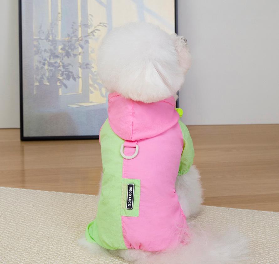 

Waterproof Four-Legged Dog Windproof Coat All Seasons Outdoor Pet Jacket For Walking Hiking Cold Wet Days Size S Available