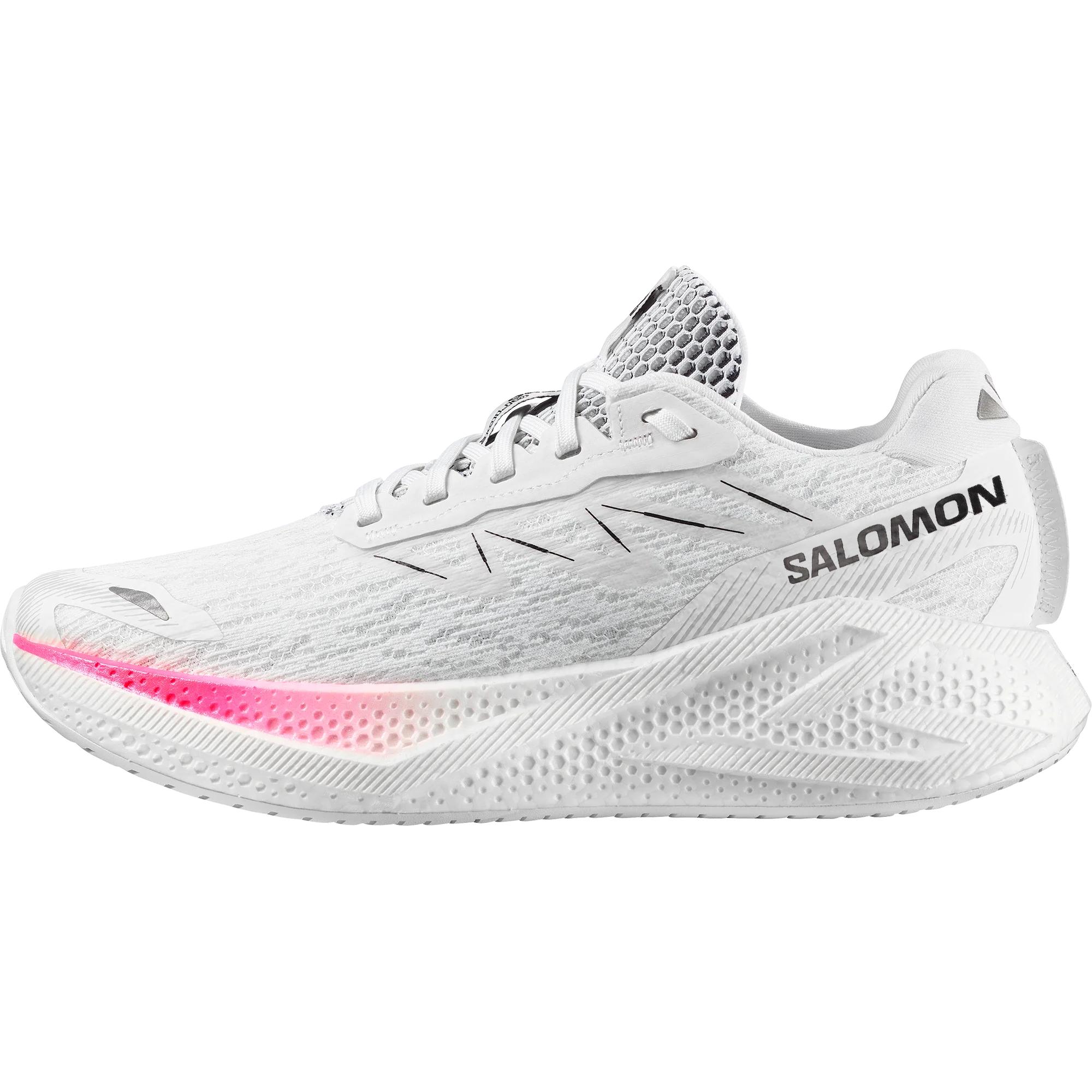 Salomon Aero Glide 4 White Pink Men Sneakers L49147100 40⅔