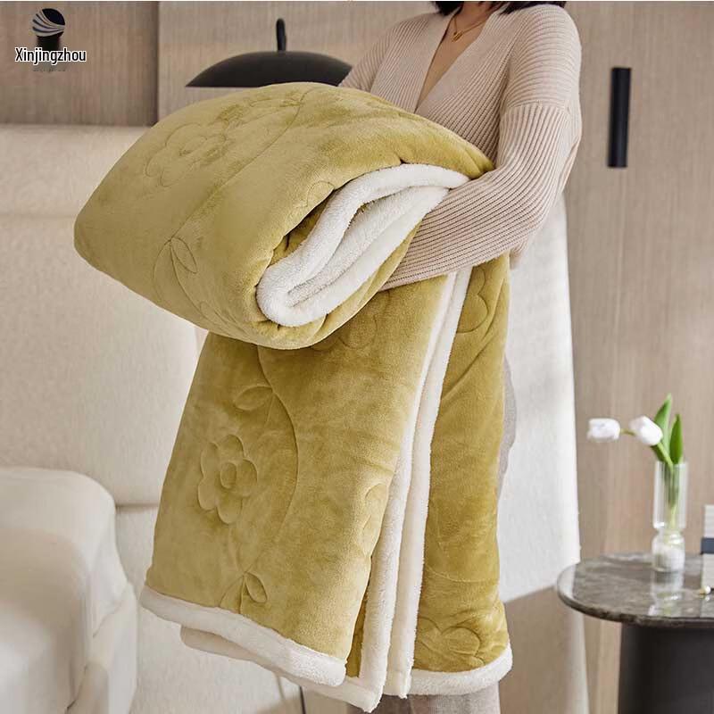 Thickened Double-Sided Velvet Blanket