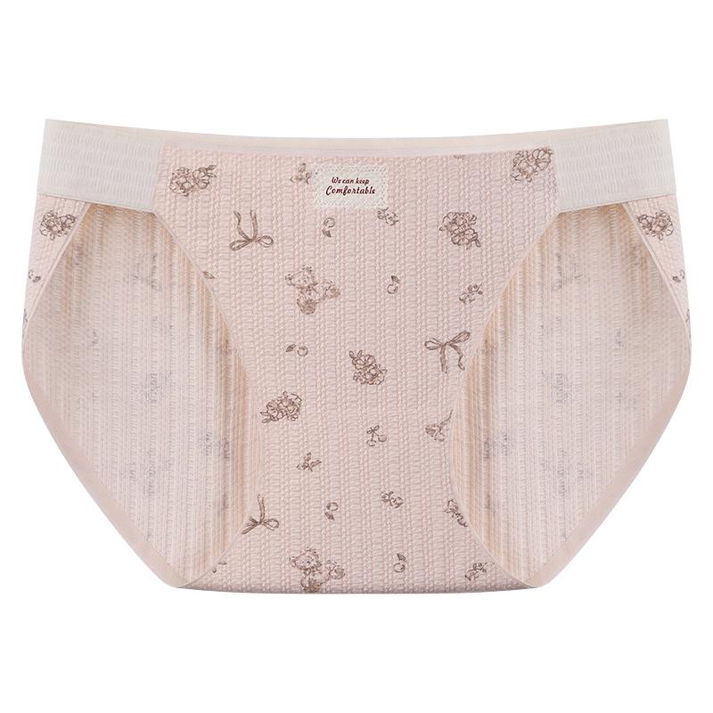 Plus Size Women's 10A Cotton Antibacterial Crotch Breathable and Gently Tucked High Waist Briefs