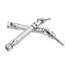 2 Pcs High Loading Capacity, Wide Angle Design, Retractable Design Stainless Steel RC Driving Shaft for RC Car