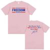 Justice for Charlie Kirk Freedom Tshirts for Men Women Harajuku Fashion Aesthetic Tshirt Summer High Quality Oversized T Shirt