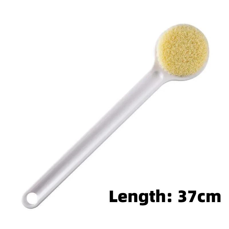 Long Handle Back Brush for Shower Soft Bristles Body Exfoliating Bath Brush Skin Health Shower Back Scrubber Bath Supplies