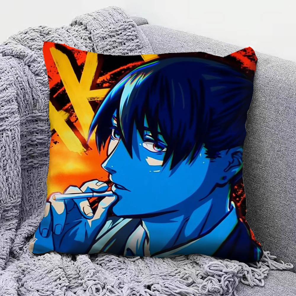 Hayakawa Aki Chainsaw Man Home Sofa Cushion Covers and Aecorative Custom Pillow Covers