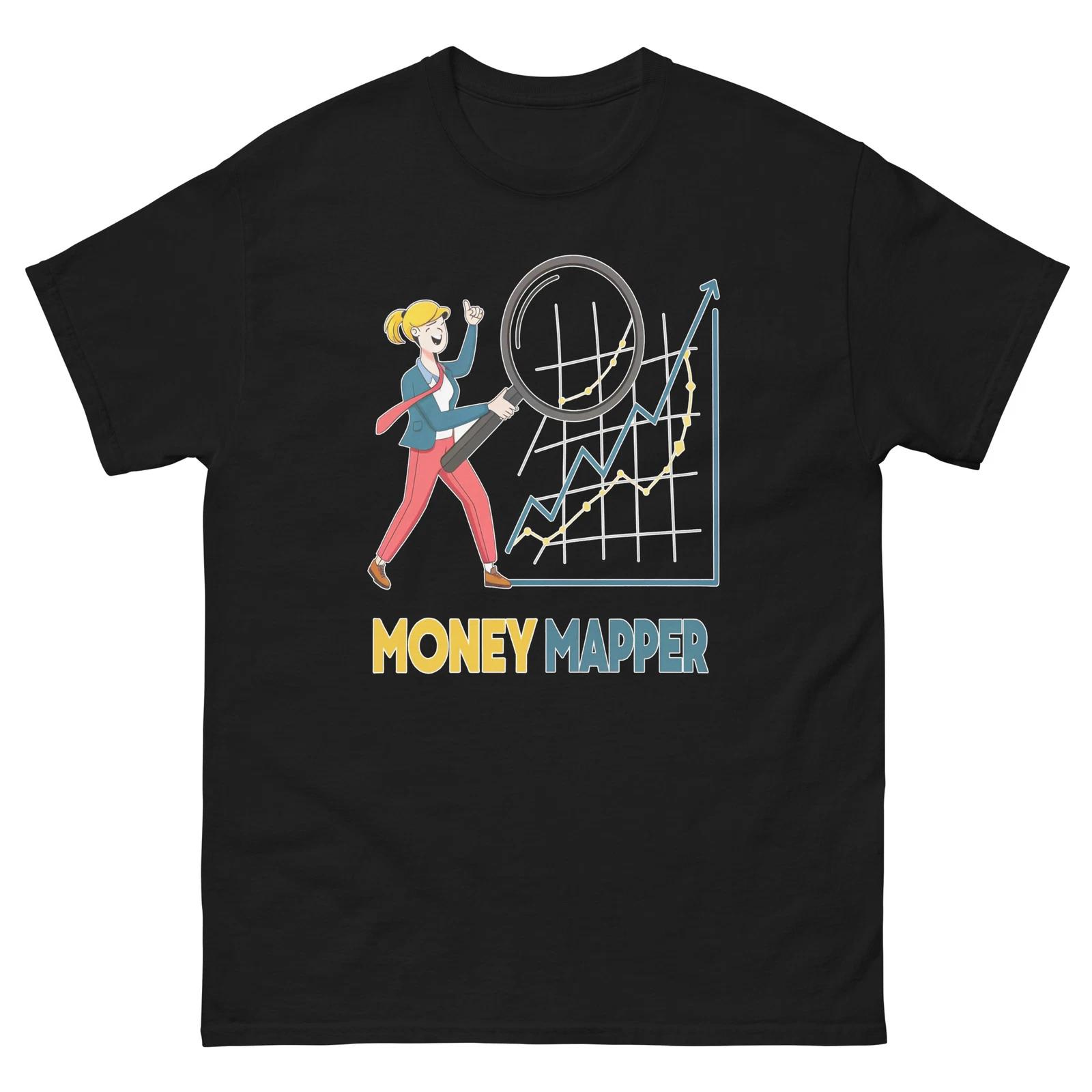 Money Mapper Occupation Job Professional T-Shirt 3XL