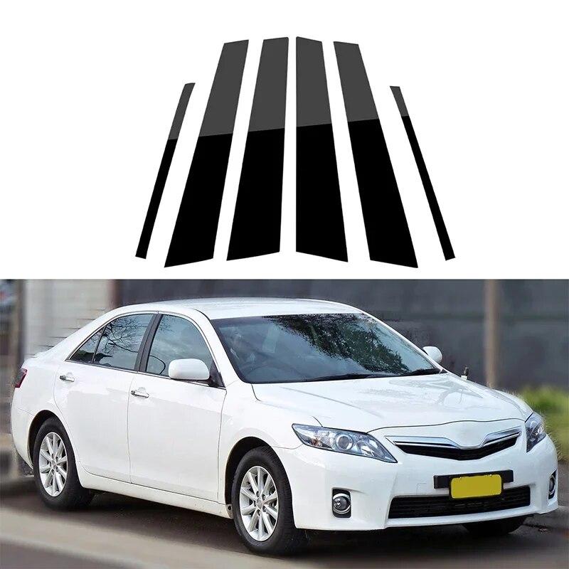 Dekorasjon av bilstolper Styling Vinduslistetrekk Klistremerker for Daihatsu Altis Fit Toyota Camry 2007- 2017