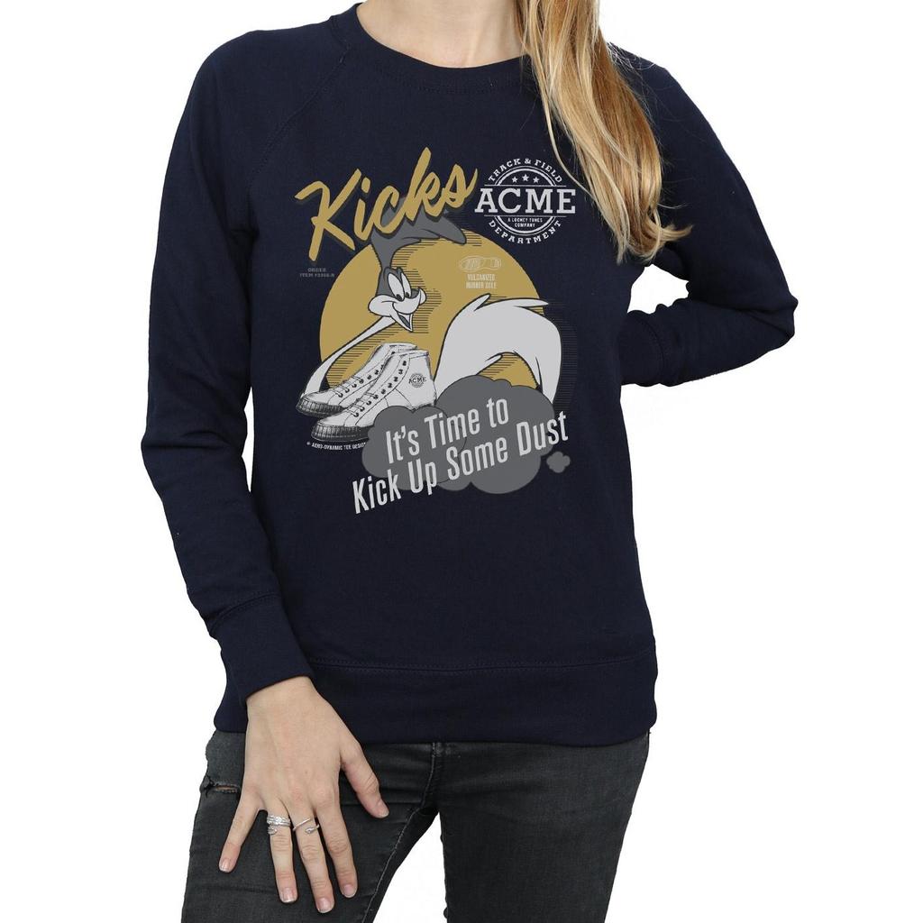Looney Tunes Womens/Ladies Road Runner Kicks Sweatshirt