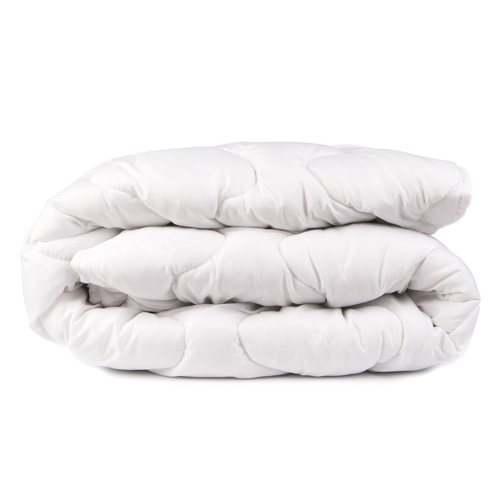 All-season duvet 200x220 quilted, anti-allergic filling DUO white
