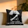 Lady Gaga Cushion Cover Cozy Velvet Throw PillowSoft Warm Cushion For Sofa  Bed