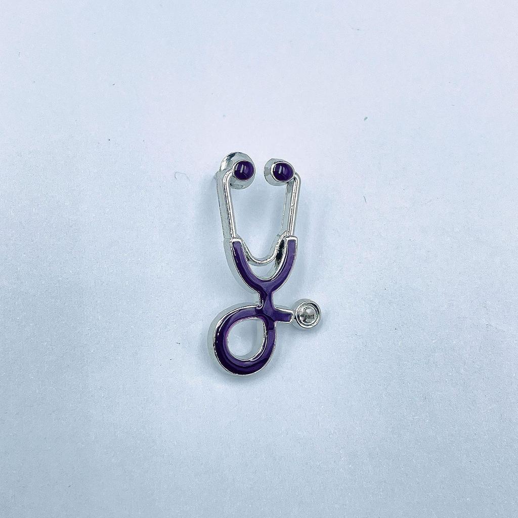 Broche de Estetoscopio de Doctor de Dibujos Animados - Joyería Creativa Europea y Americana