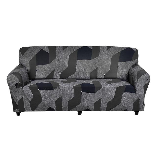 

L Shaped Sofa Cover Stretchable Slipcovers For Sectional Sofa Living Room Furniture Protector 1-seater 90-140cm