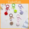 Metal Keyring With Multicolored Ball Charms For Car Keys And Personal Items
