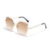 Cat Eye Glasses Men'S Cat Eye Retro Sunglasses Women'S Sunglasses Metal Same