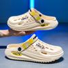 Fashion Summer Men Sandals Outside Beach Shoes Fashion EVA Men Slippers with Arch Support Waterproof Garden Shoes for Men Clogs