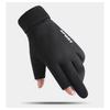 Winter Men Women Warm Leather Touchscreen Gloves For Cycling Driving Delivery