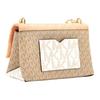 Michael Kors Mk Cece Vintage Color Block Chain Flap Shoulder Bag Women Shoulder Bag Orange Multicolor 32T1G0EC0B