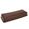 Nail Tech Arm Rest PU Leather Memory Foam Rectangle Nails Art Hand Pillow for Manicure Salon Home