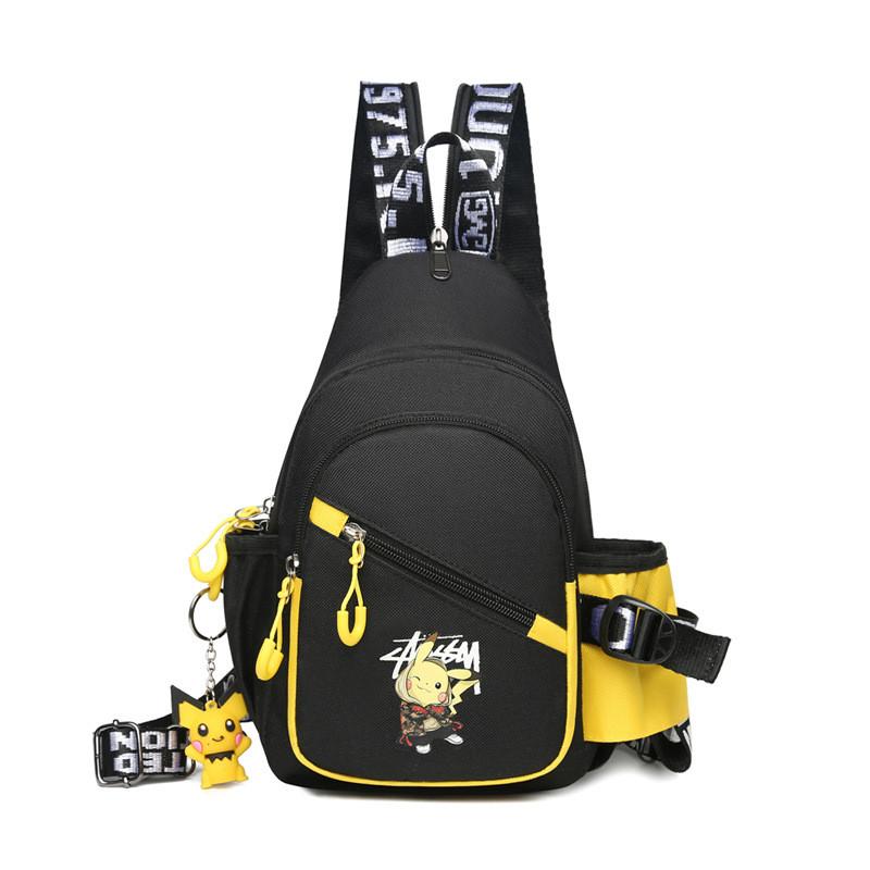 Crossbody Pikachu Shoulder Chest Bag Outdoor Casual Coin Gift Purse