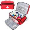 Mini Portable Medicine Bag Travel First Aid Kit Medicine Bag Storage Bag Survival Kit Medicine Box Outdoor Emergency Camping