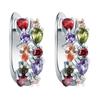 Mona Lisa Crystal Zircon Ladies Ear Buckles, Pop Earrings
