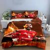 Soccer Star Design Bedding Set Bedding set (1 duvet cover, 2 pillowcases, duvet not included)