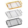Decorative Tray with Handle Clear Acrylic for Tea dessert Ottoman
