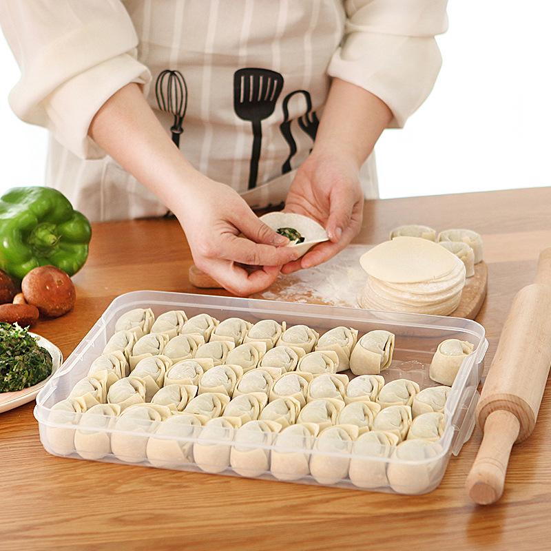 Dumpling Freezer Box - Food-Grade Storage for Fresh-Keeping and Quick-Freeze