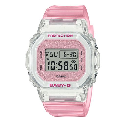 [Baby-G] Цифровые часы Baby-G с блестящим акцентом BGD-565GC-4DR FREE