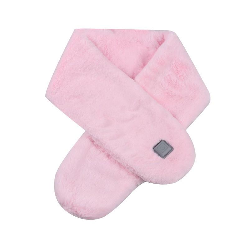 USB Heated Neck Warmer Graphene Heating Scarf Winter Warm Pad 3 Heat Settings