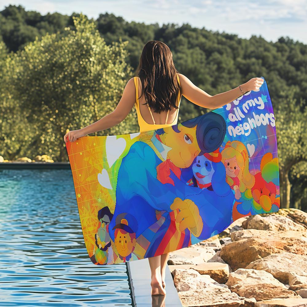 W-Welcome Home Wally Darling Game Towel Quick Drying Beach Towels Are Suitable For Swimming Pools Camping Yoga And The Gym