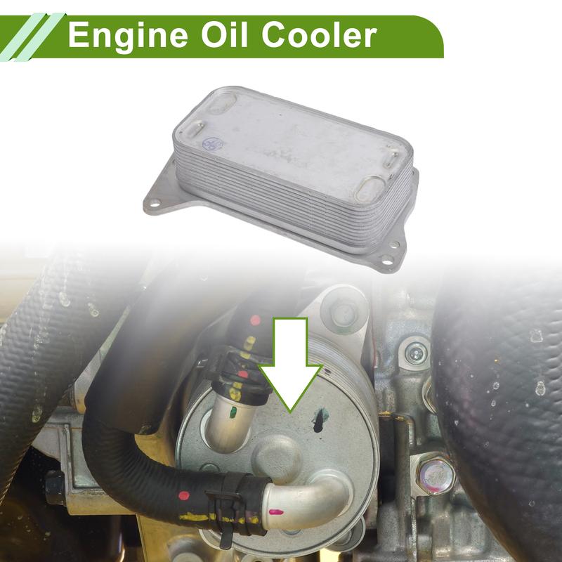 UXCELL Engine Oil Cooler for BMW 1 Series No.11428507627 Transmission Oil Cooler 1 Pc