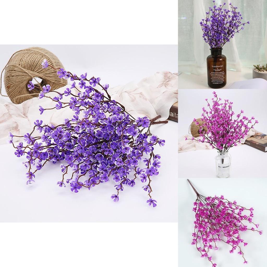 Realistic Artificial Plum Blossom Branches For Elegant Home And Office Decor