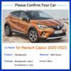 4Pcs for Renault Captur ~2023 Mudguards  2022 Anti-splash Front Rear Wheel Fender Grade Mudflaps Accessories Car
