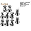 10Pcs Fridge Magnets Metal Magnetic Push Pins Polished Surface Widely Used Refrigerator Magnets Strong Fridge Magnets